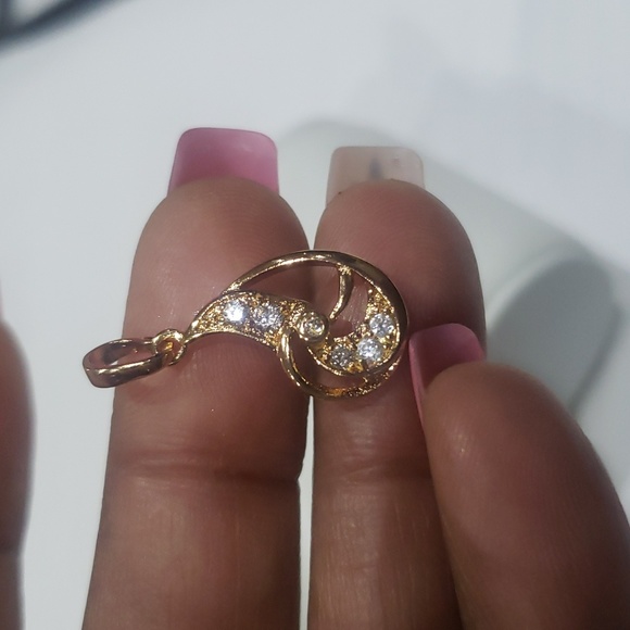 Lovely Rose Gold Snail Pendant Charm For Womens Chain Necklace Choker - Picture 3 of 13